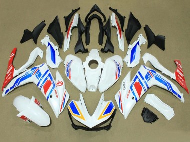 Carénages Moto Yamaha YZF R3/R25 2015-2018 - Blanc Bleu Rouge Yamalube Vendre