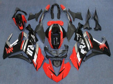 Carénages Moto Yamaha YZF R3/R25 2015-2018 - Rouge Argent Noir Brillant Vendre
