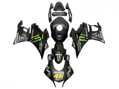 Carénages Moto Yamaha YZF R3/R25 2019-2021 - Noir Vert ENEOS Monstre 46 Vendre