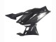 Carénages Moto Yamaha YZF R3/R25 2022-2024 - Noir Fibre de Carbone Style Argent Bleu