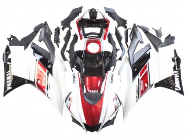 Carénages Moto Yamaha YZF R3/R25 2022-2024 - Blanc Rouge Noir Yamalube Vendre