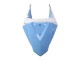 Carénages Moto Yamaha YZF R3/R25 2022-2024 - Blanc Bleu Clair