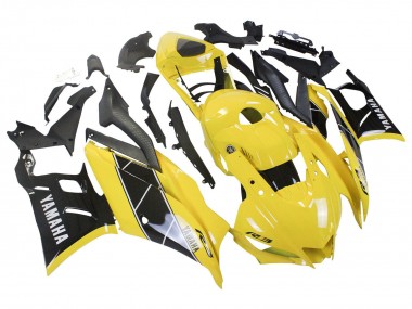 Carénage Moto Yamaha YZF R3/R25 2022-2024 - Jaune Noir Vendre