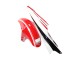 Carénages Moto Yamaha YZF 1000 R1 1998-1999 - Rouge Blanc Noir Jaune Monstre Milwaukee MAXXIS 11