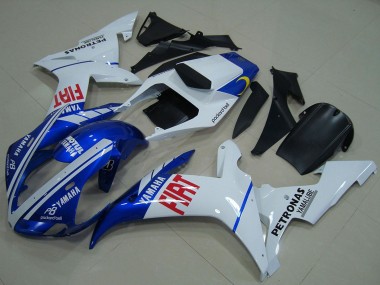 Carénages Moto Yamaha YZF R1 2002-2003 - Blanc Bleu Rouge Fiat Vendre