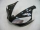 Carénages Moto Yamaha YZF 1000 R1 2000-2001 - Noir Brillant Blanc Décalque