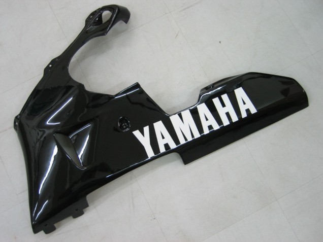 Carénages Moto Yamaha YZF 1000 R1 2000-2001 - Noir Brillant Blanc Décalque