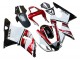 Carénage Moto Yamaha YZF 1000 R1 2000-2001 - Rouge Blanc Noir Brillant
