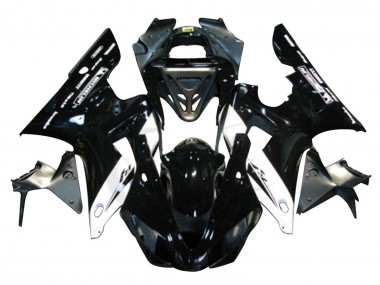 Carénages Moto Yamaha YZF 1000 R1 2000-2001 - Noir Brillant Blanc Michelin Vendre