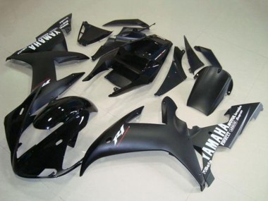 Carénages Moto Yamaha YZF R1 2002-2003 - Noir Brillant Noir Mat Blanc Décalque Vendre
