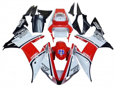 Carénages Moto Yamaha YZF 1000 R1 2002-2003 - Blanc Rouge Noir Petronas Vendre