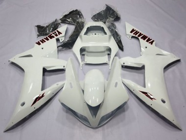 Carénages Moto Yamaha YZF 1000 R1 2002-2003 - Blanc Perle Noir Vendre