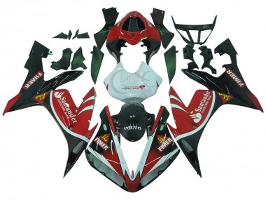 Carénages Moto Yamaha YZF 1000 R1 2004-2006 - Rouge Blanc Noir Vert Volvo Jika Fimer Santander Vendre
