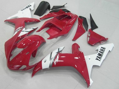 Carénages Moto Yamaha YZF R1 2002-2003 - Blanc Rouge Vendre