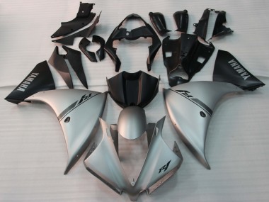 Carénage Moto Yamaha YZF 1000 R1 2009-2011 - Argent Noir Vendre