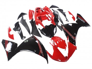 Carénage Moto Yamaha YZF 1000 R1 2009-2011 - Rouge Noir Vendre