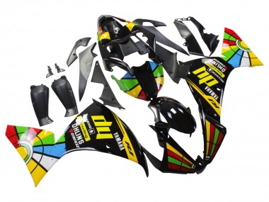 Carénages Moto Yamaha YZF 1000 R1 2012-2014 - Noir Brillant Jaune Vert Bleu Rouge Roue Chromatique Vendre