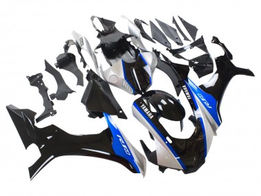 Carénages Moto Yamaha YZF 1000 R1 2015-2019 - Argent Bleu Noir Brillant Vendre