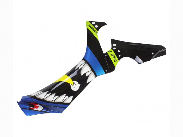 Carénages Moto Yamaha YZF 1000 R1 2020-2025 - Bleu Vert Noir Requin