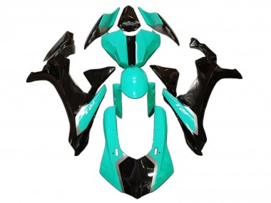 Carénages Moto Yamaha YZF 1000 R1 2020-2025 - Vert Clair Noir Brillant Vendre