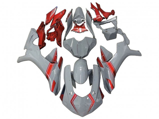 Carénages Moto Yamaha YZF 1000 R1 2020-2025 - Nardo Gris Rouge