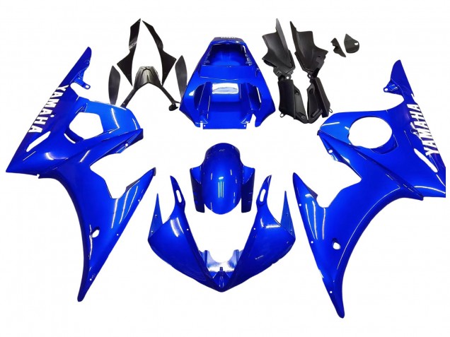 Carénage Moto Yamaha YZF R6 2003-2004 - Bleu