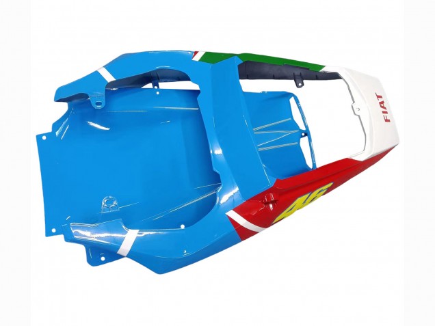 Carénages Moto Yamaha YZF R6S 2006-2009 - Blanc Bleu Vert Rouge Kastinee Dunlop Motul
