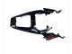 Carénage Moto Yamaha YZF R6S 2006-2009 - Noir Brillant Rouge