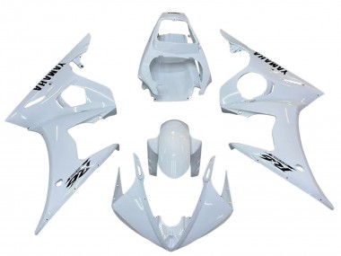 Carénages Moto Yamaha YZF R6 2003-2004 - Blanc Noir Décalque Vendre
