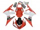 Carénages Moto Yamaha YZF R6S 2006-2009 - Rouge Blanc Noir