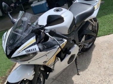Carénages Moto Yamaha YZF R6 2003-2004 - Blanc Or Vendre