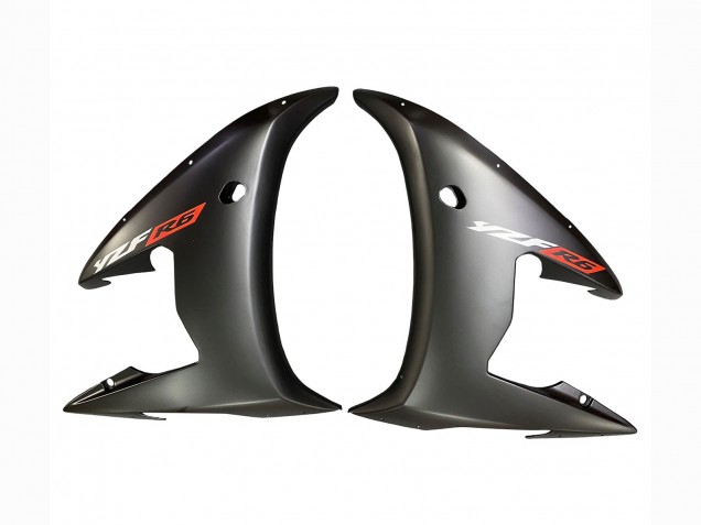 Carénage Moto Yamaha YZF 600 R6 2005 - Rouge Noir Mat