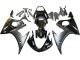 Carénages Moto Yamaha YZF 600 R6 2005 - Noir Brillant Noir Mat Or