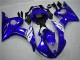 Carénages Moto Yamaha YZF 600 R6 2005 - Bleu Blanc