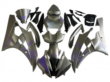 Carénages Moto Yamaha YZF 600 R6 2006-2007 - Gris Violet Motul Vendre