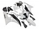 Carénages Moto Yamaha YZF 600 R6 2006-2007 - Blanc Noir Mat