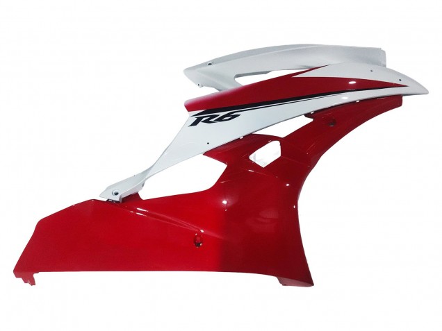 Carénages Moto Yamaha YZF 600 R6 2006-2007 - Blanc Rouge