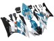 Carénages Moto Yamaha YZF 600 R6 2006-2007 - Blanc Bleu Noir Semakin Didepan ENEOS