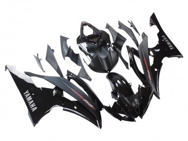 Carénages Moto Yamaha YZF 600 R6 2008-2016 - Noir Brillant Noir Mat Vendre
