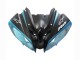 Carénages Moto Yamaha YZF 600 R6 2008-2016 - Bleu Clair Noir Mat Petronas ENEOS