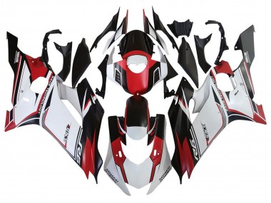 Carénages Moto Yamaha YZF 600 R6 2017-2023 - Blanc Rouge Noir Semakin Didepan Vendre
