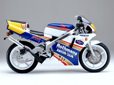 Carénages Moto Honda VTR1000F 1997-2005 - Blanc Bleu Or Rothmans Vendre