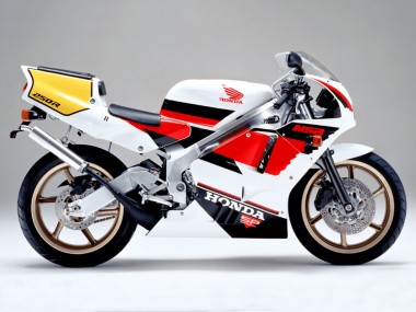 Carénages Moto Honda NSR250R 1990-1993 - Blanc Rouge Jaune Noir Vendre