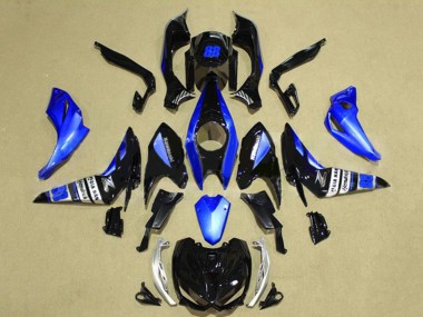 Carénage Moto Kawasaki Z1000 2014-2019 - Bleu Noir Brillant Vendre