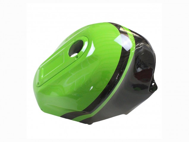 Carénage Moto Kawasaki ZX12R 2002-2006 - Vert Noir Brillant Elf Touch4 Monstre