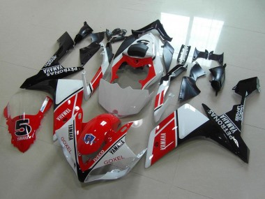 Carénages Moto Yamaha YZF R1 2007-2008 - Blanc Rouge Noir Petronas Goxel Vendre