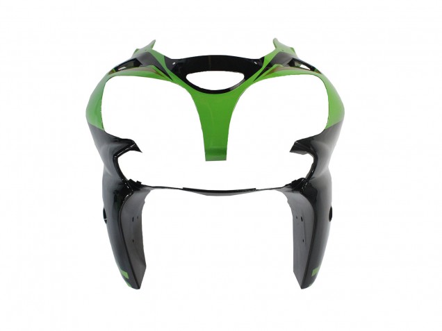 Carénages Moto Kawasaki ZX9R 2000-2001 - Vert Noir Playboy DENSO