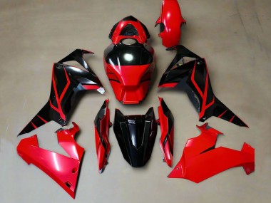 Carénages Moto Honda CBR650R 2019-2020 - Rouge Noir Brillant Bande Vendre