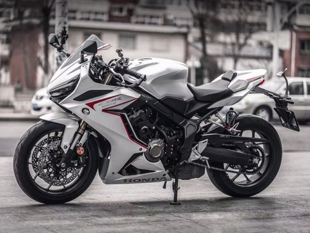 Carénages Moto Honda CBR650R 2019-2020 - Blanc Rouge Noir