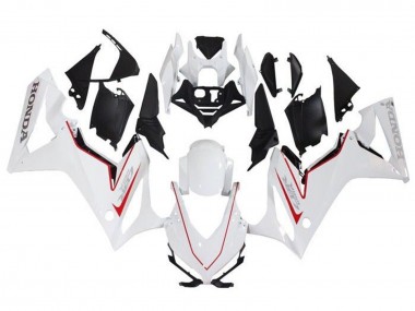 Carénages Moto Honda CBR650R 2019-2020 - Blanc Rouge Noir Vendre